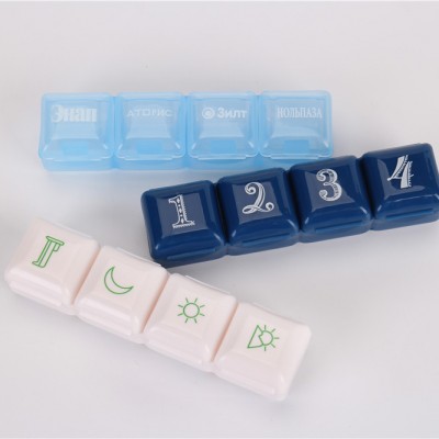 Minitype Daily  Pill holder Medication Pill Box Ideal Pills Medicine case