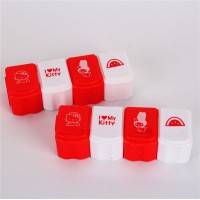 Pocket Separable Small Four Cases Mignon Pill Box Case Plastic Pill Box