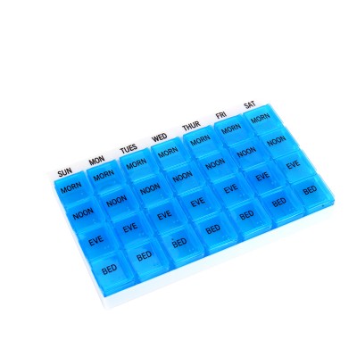 pill container 7 Day Pill Organizer Daily Pill Box for medicine