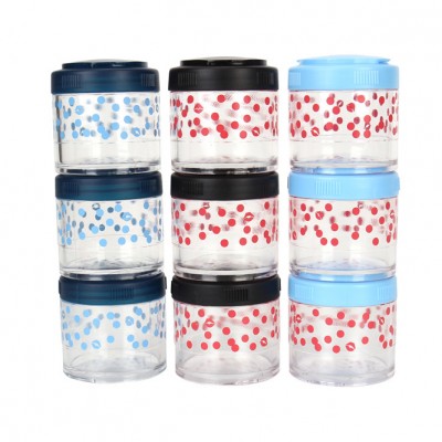 Colorful Dot Versatile Medicine Bottle Pill Organizer Medicine Container