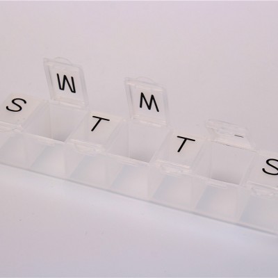 Eco-friendly Travel 7 Day For Week Pill Cases  Healthy Care Medicine Box Container Pill Organizer