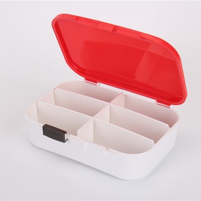 Eco-friendly Pocket Mini 6 Compartment Daily Pill Box Medicine Holder Storage Box Tablet Organizer