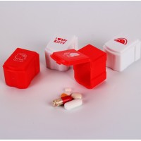 detachable Vitamin organizer cute travel pill case